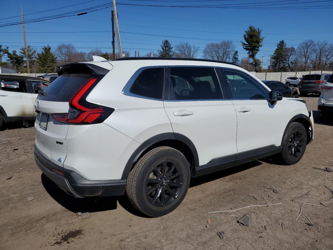2023 Honda CR-V VIN 7FARS6H52PE038804 Copart auction photo, front end / side damage thumbnail 3