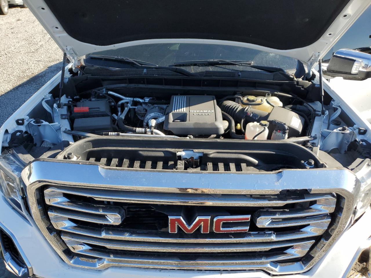 2021 GMC Sierra VIN 1GTU9DET1MZ192192 Copart auction photo, front end / all over damage thumbnail 11