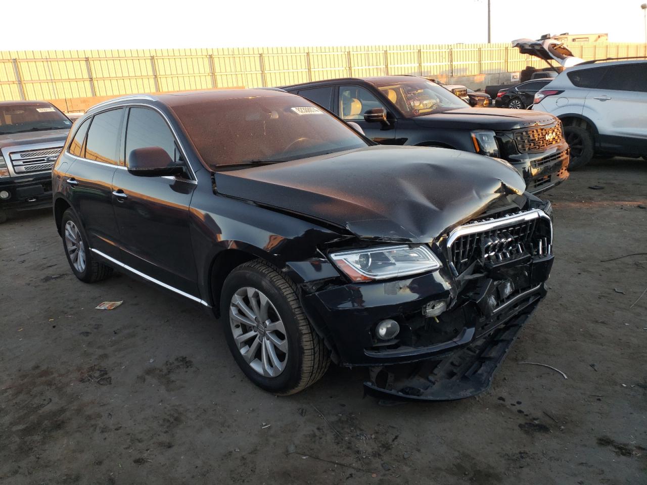 2016 Audi Q5 VIN WA1L2AFP9GA034406 Copart auction photo, front end damage thumbnail 4