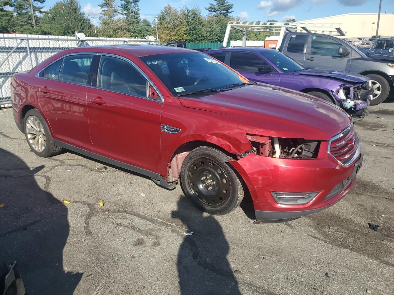2014 Ford Taurus VIN 1FAHP2F82EG183042 Copart auction photo, front end damage thumbnail 4