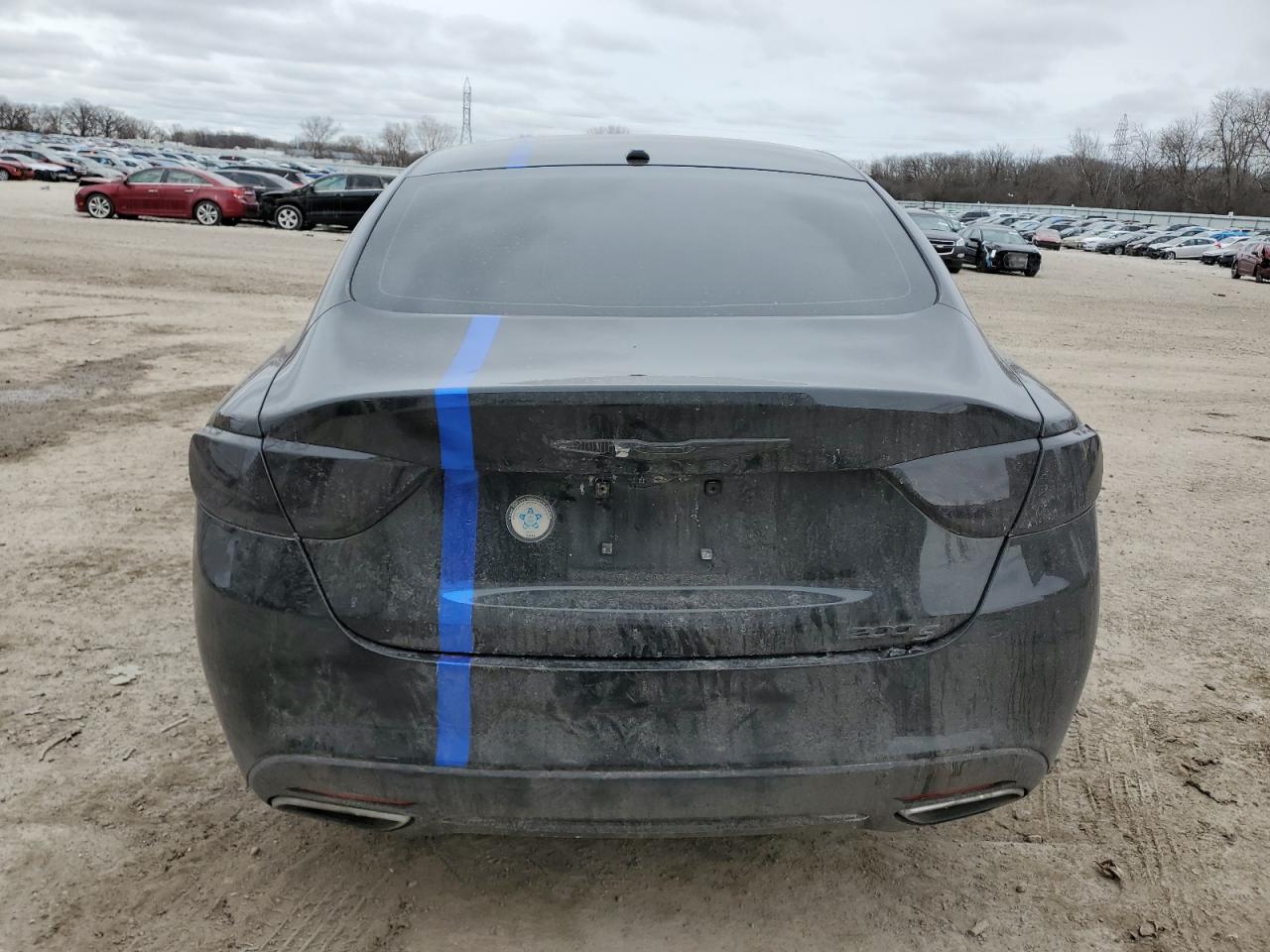 2016 Chrysler 200 VIN 1C3CCCBB7GN100439 Copart auction photo, front end / side damage thumbnail 6