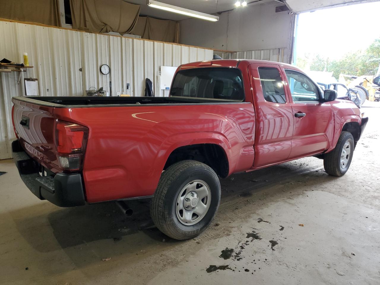 2021 Toyota Tacoma VIN 3TYSX5EN0MT007429 Copart auction photo, front end / minor dent/scratches damage thumbnail 3