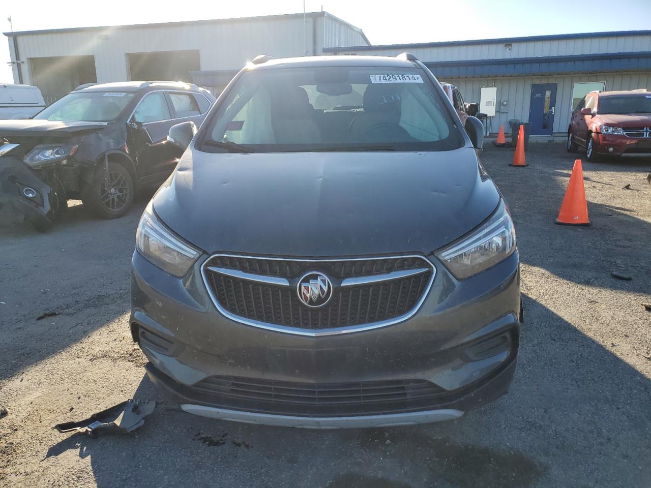 2018 Buick Encore VIN KL4CJESB8JB552531 Copart auction photo, front end / side damage thumbnail 5