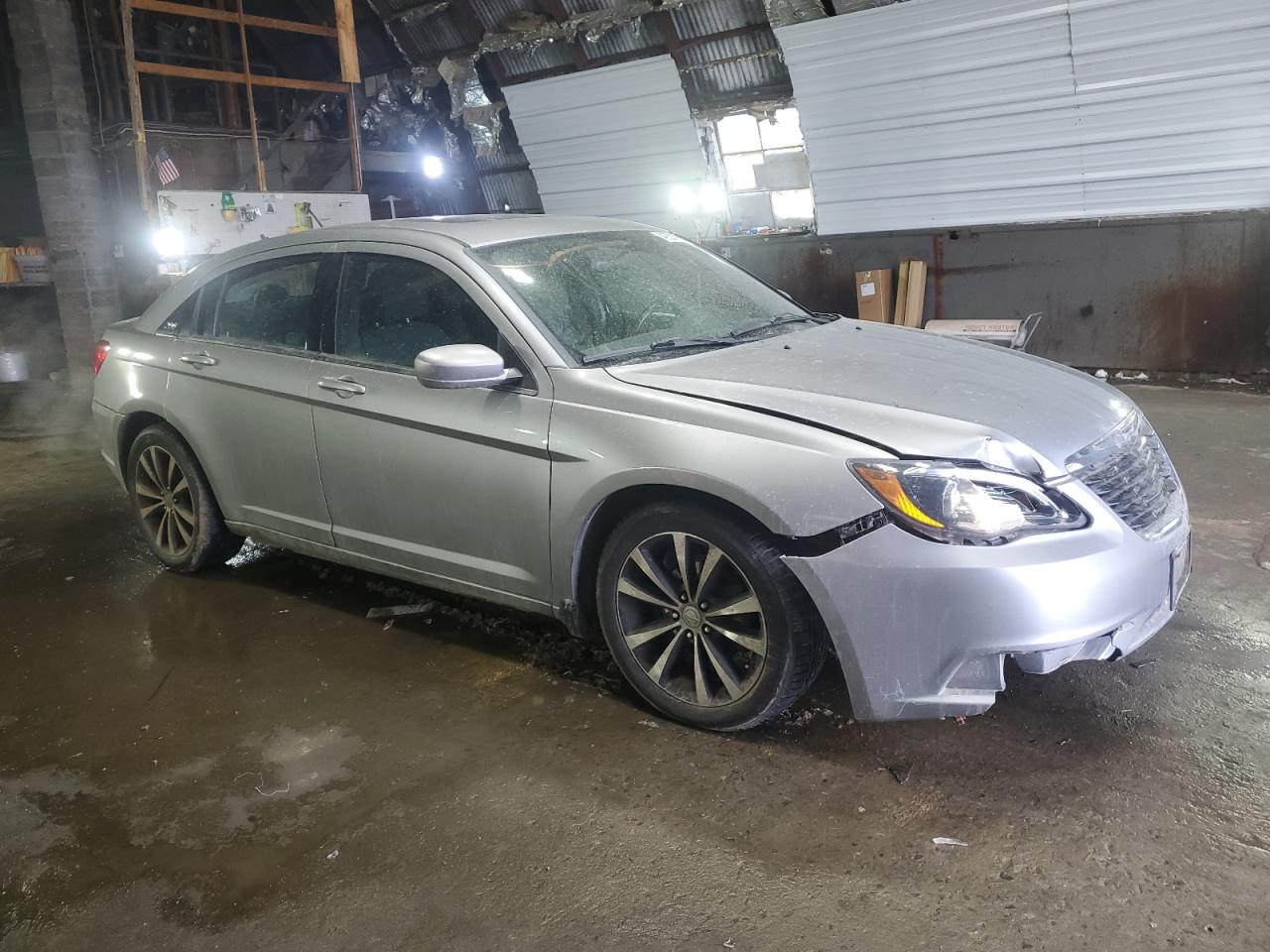 2014 Chrysler 200 VIN 1C3CCBBG0EN150229 Copart auction photo, front end damage thumbnail 4