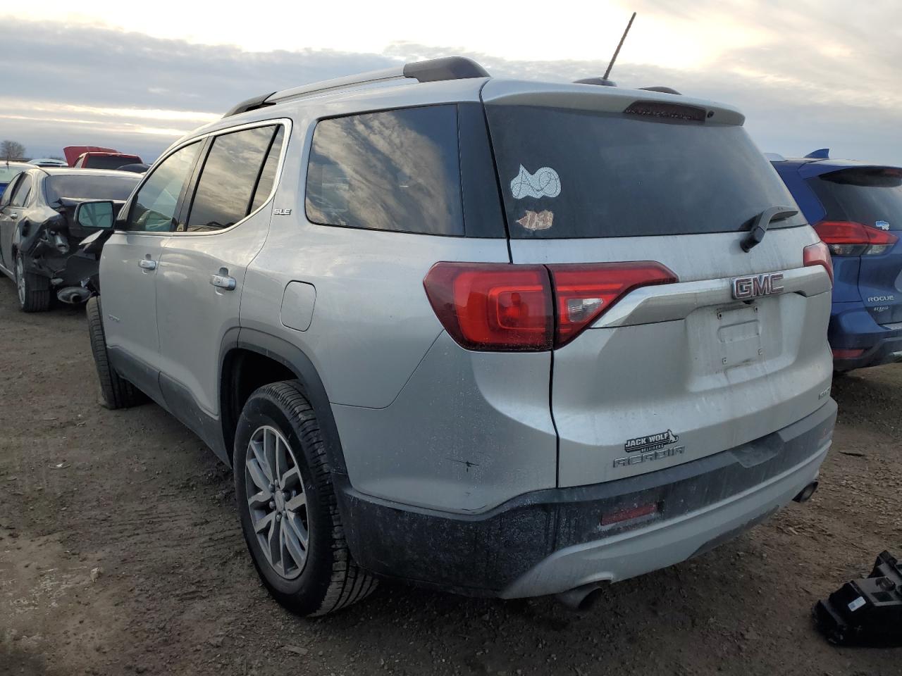 2017 GMC Acadia VIN 1GKKNSLS4HZ298728 Copart auction photo, front end damage thumbnail 2