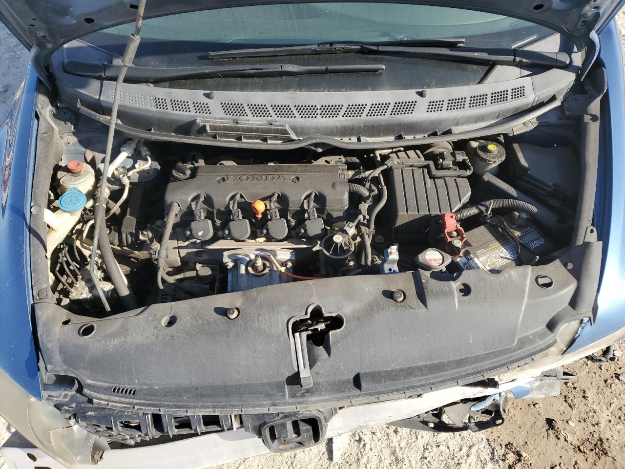 2010 Honda Civic VIN 2HGFA1F59AH569265 Copart auction photo, front end / rear end damage thumbnail 13
