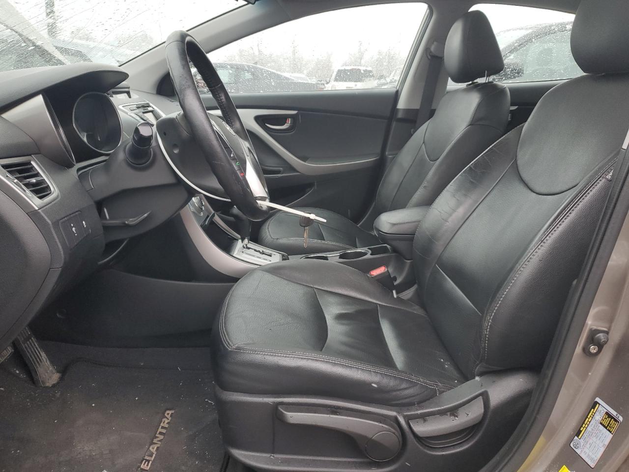2011 Hyundai Elantra VIN 5NPDH4AEXBH056934 Copart auction photo, front end damage thumbnail 7