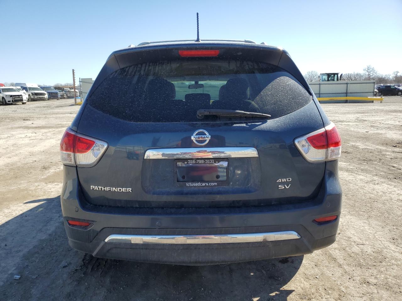 2013 Nissan Pathfinder VIN 5N1AR2MM4DC629649 Copart auction photo, front end damage thumbnail 6