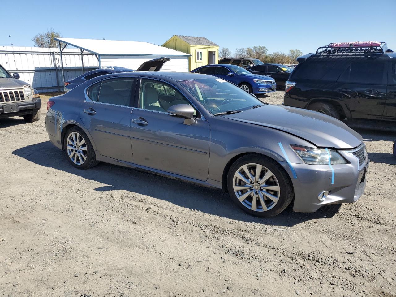 2013 Lexus GS VIN JTHBE1BL0D5000398 Copart auction photo, minor dent/scratches damage thumbnail 4