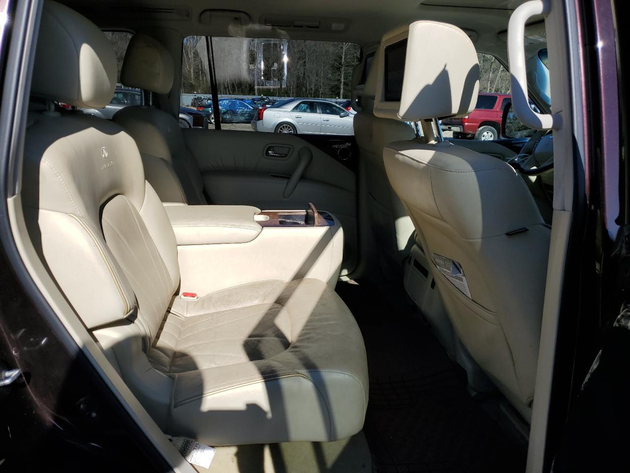 2013 Infiniti QX56 VIN JN8AZ2NE6D9041572 Copart auction photo, front end damage thumbnail 11
