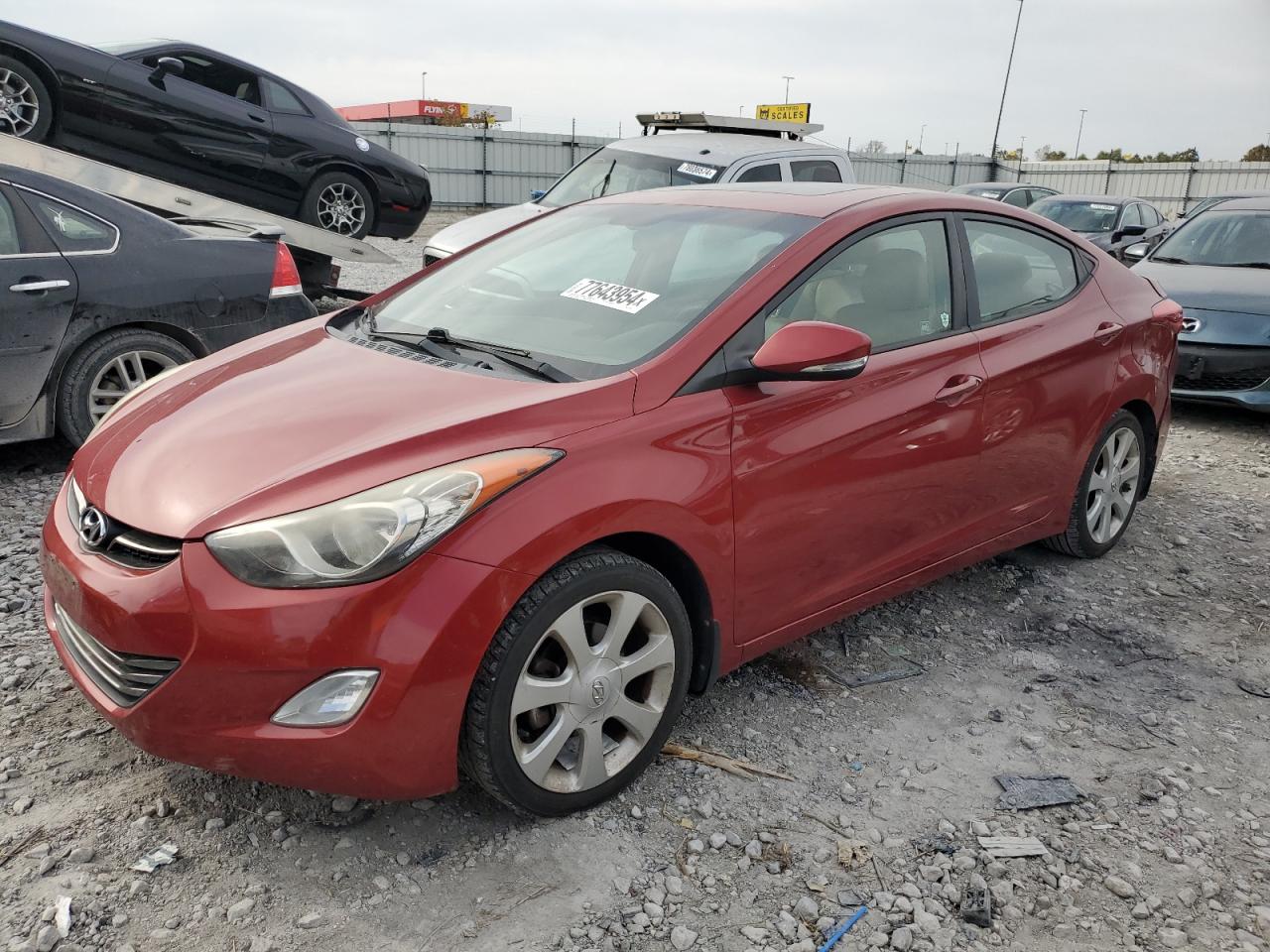 2013 Hyundai Elantra VIN KMHDH4AE2DU527169