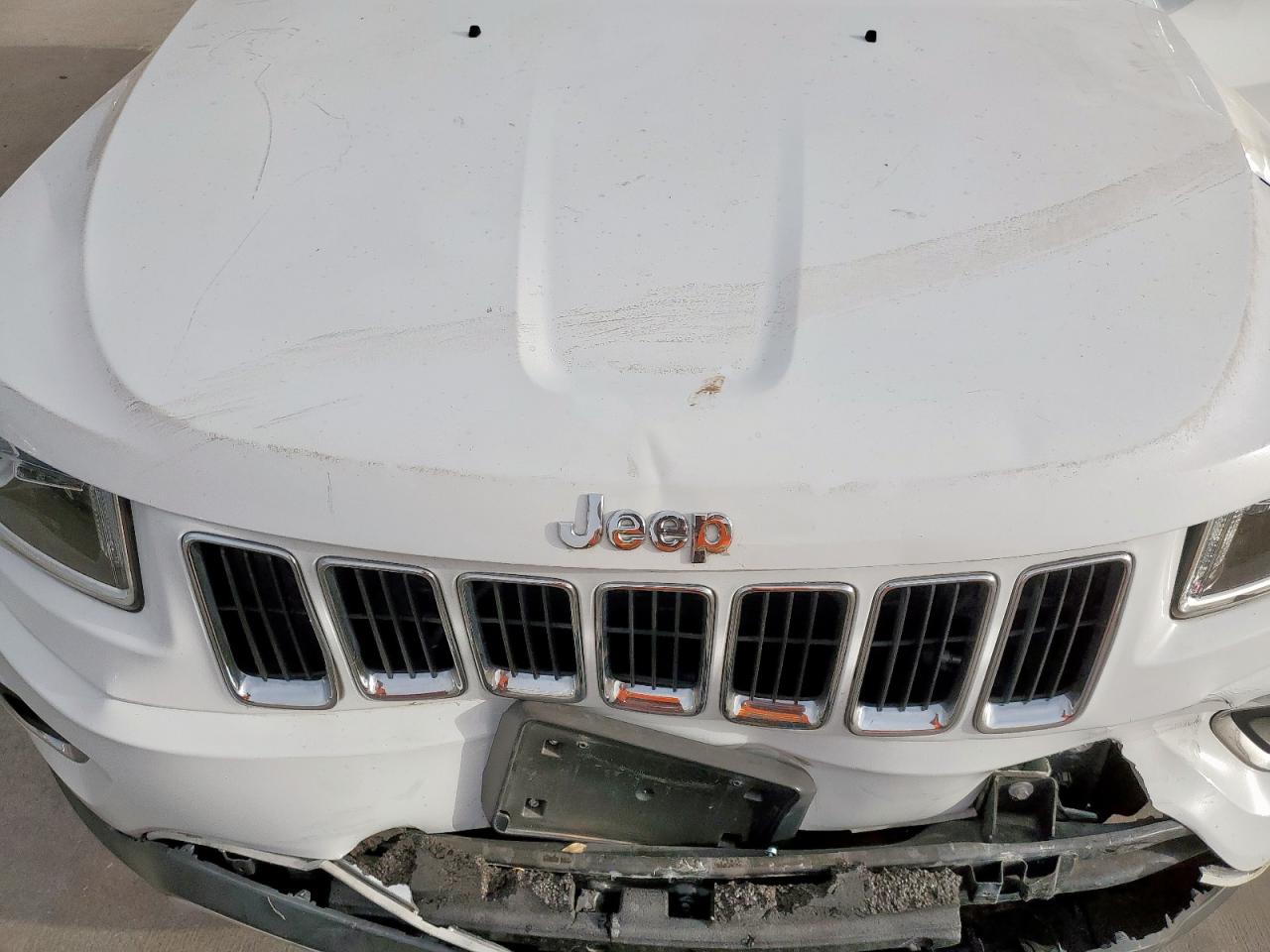 2016 Jeep Grand Cherokee VIN 1C4RJEBG1GC320867 Copart auction photo, front end damage thumbnail 13
