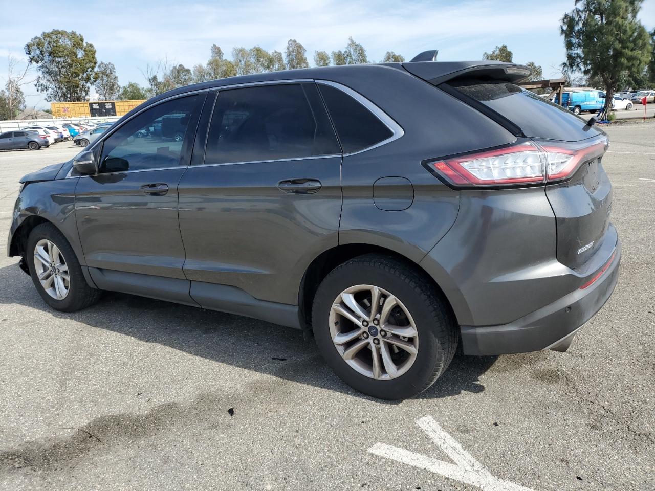 2018 Ford Edge VIN 2FMPK3J93JBB86510 Copart auction photo, front end damage thumbnail 2