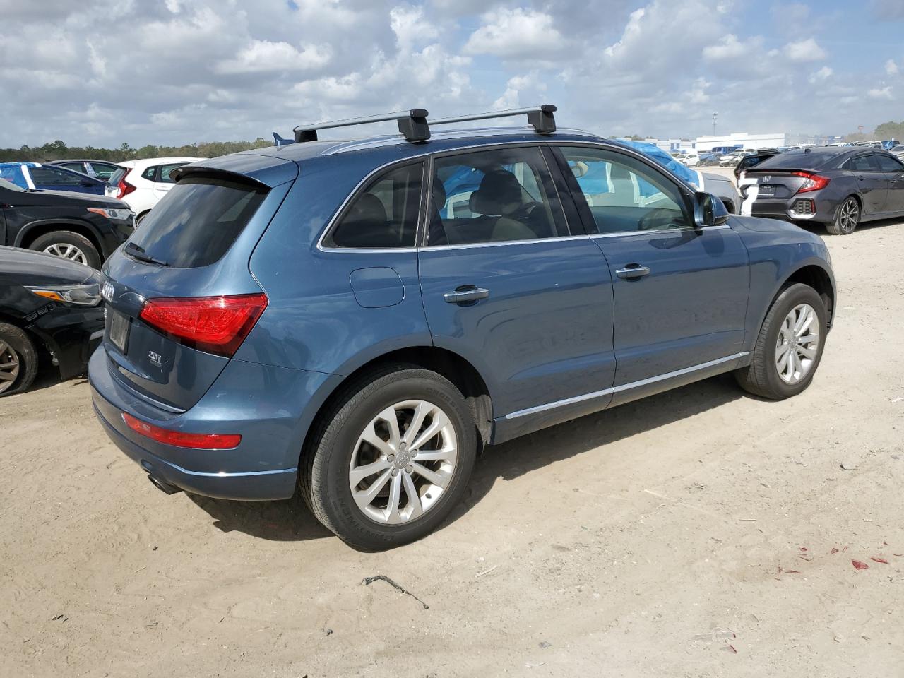 2016 Audi Q5 VIN WA1C2AFP4GA012040 Copart auction photo, front end damage thumbnail 3