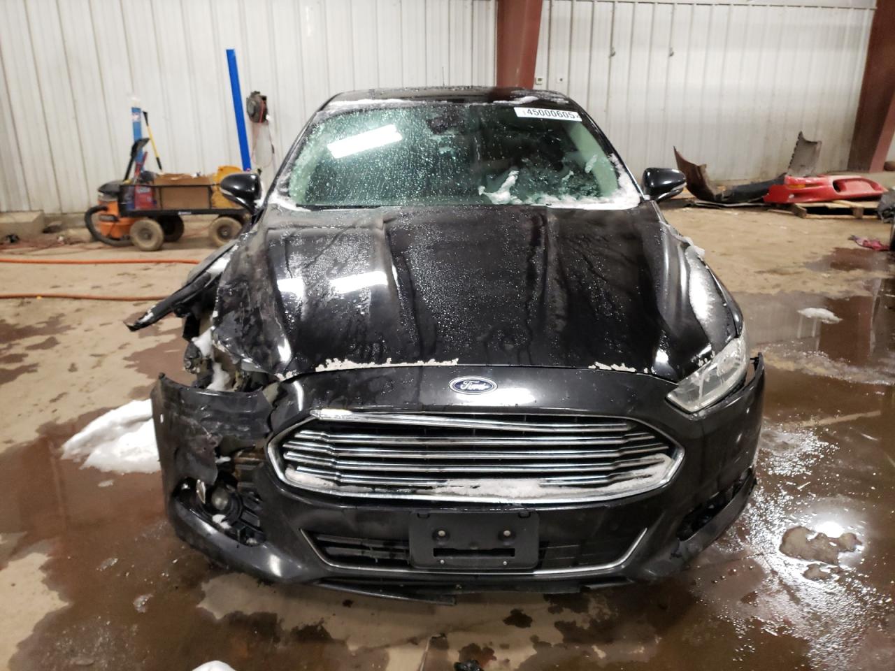 2013 Ford Fusion VIN 3FA6P0D97DR293731 Copart auction photo, front end / side damage thumbnail 5