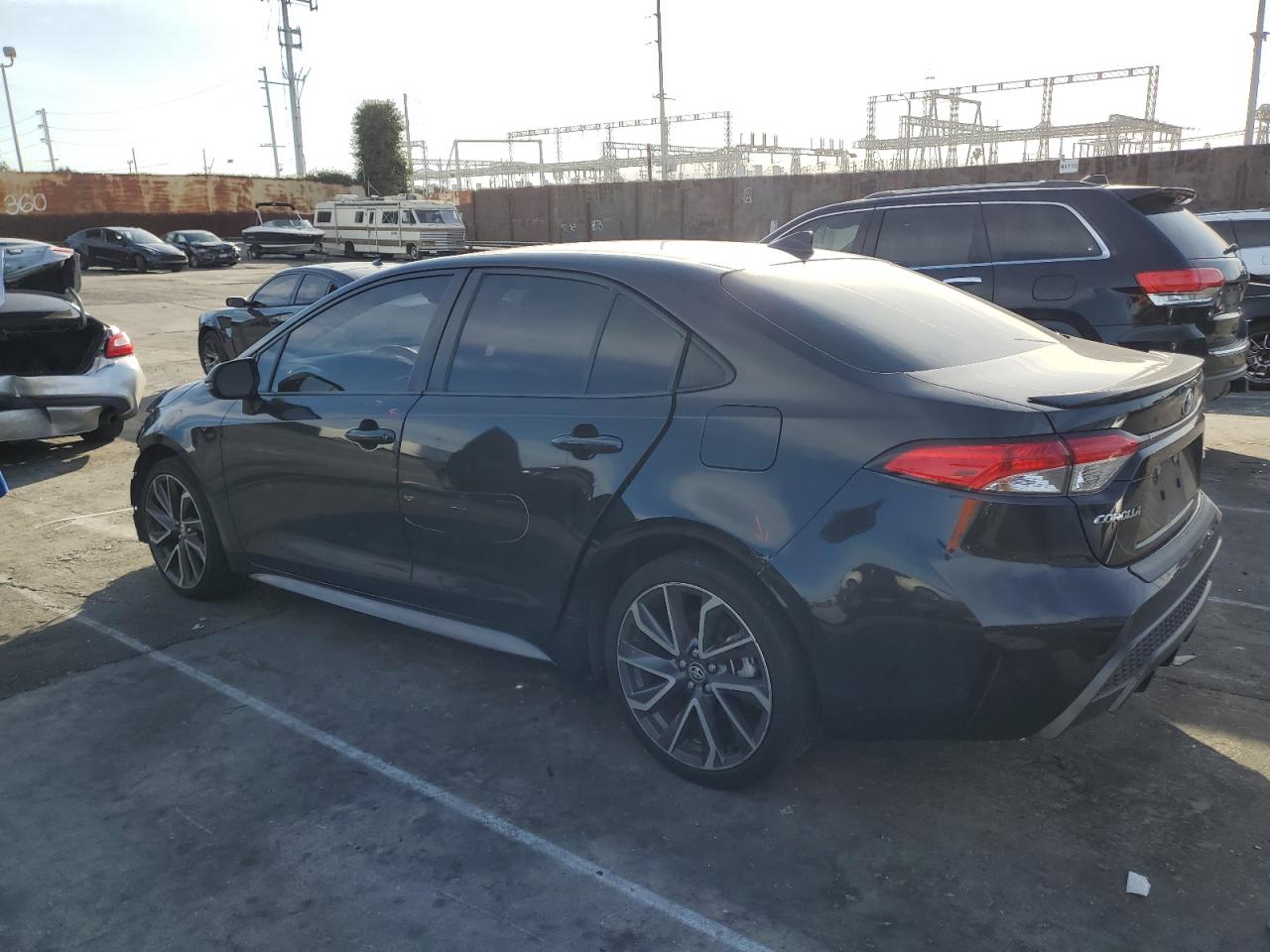 2020 Toyota Corolla VIN JTDS4RCE1LJ003156 Copart auction photo, front end damage thumbnail 2