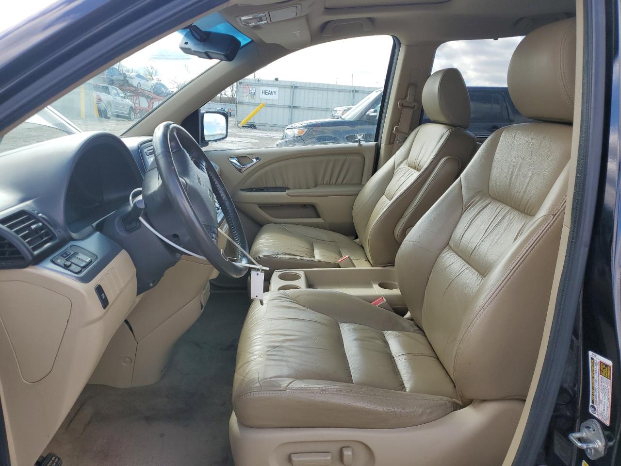 2008 Honda Odyssey VIN 5FNRL38698B047209 Copart auction photo, front end / minor dent/scratches damage thumbnail 7