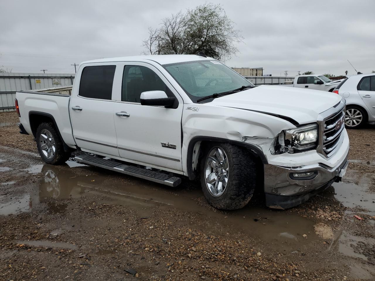 2018 GMC Sierra VIN 3GTU2NEC7JG590044 Copart auction photo, all over / undercarriage damage thumbnail 4