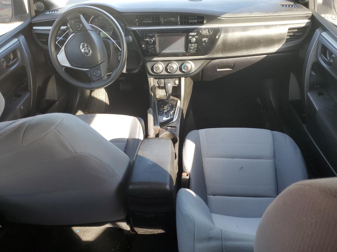 2016 Toyota Corolla VIN 5YFBURHE9GP514222 Copart auction photo, front end / rear end damage thumbnail 8
