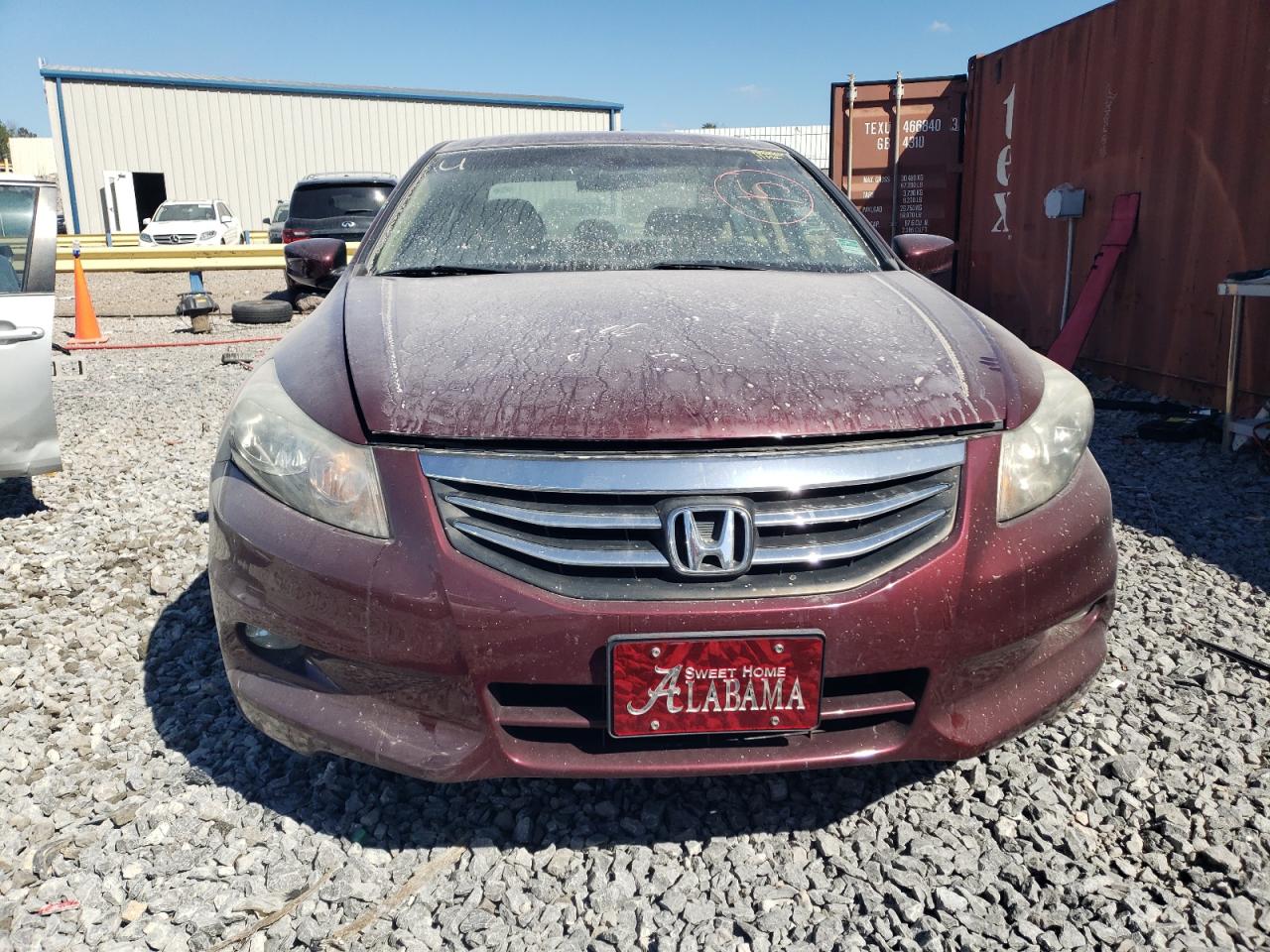 2012 Honda Accord VIN 1HGCP3F81CA040210 Copart auction photo, side damage thumbnail 5