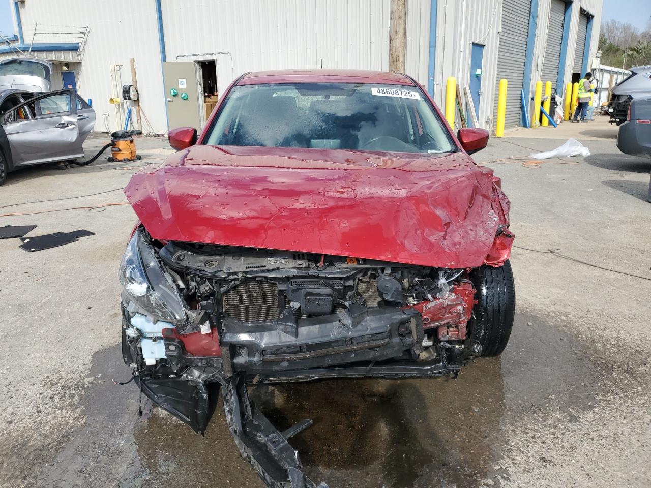 2015 Mazda 3 VIN 3MZBM1L72FM178491 Copart auction photo, front end / side damage thumbnail 5