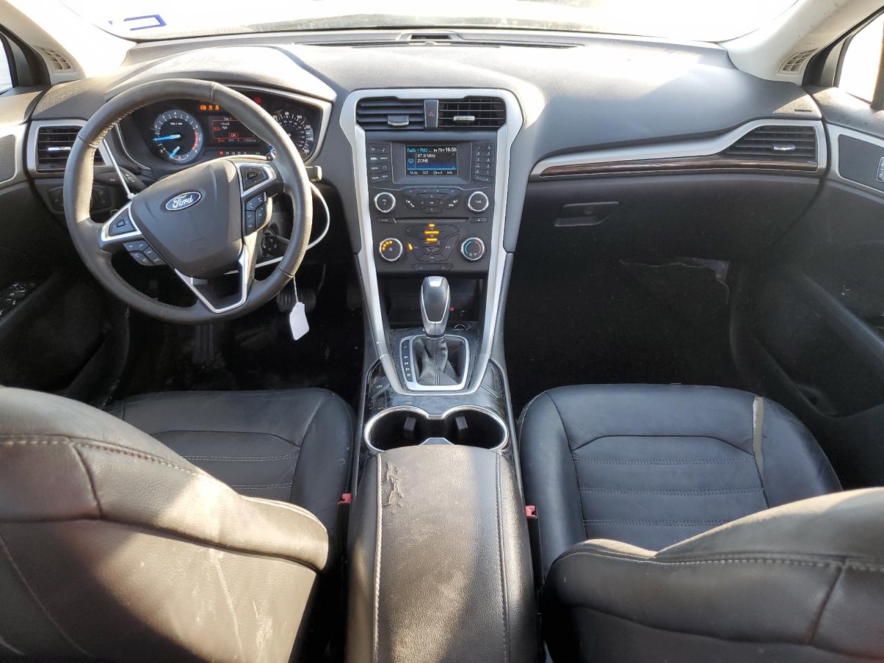 2014 Ford Fusion VIN 3FA6P0H92ER242486 Copart auction photo, front end / rear end damage thumbnail 8