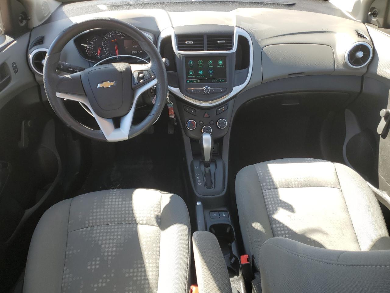 2019 Chevrolet Sonic VIN 1G1JB5SB6K4147597 Copart auction photo, front end damage thumbnail 8