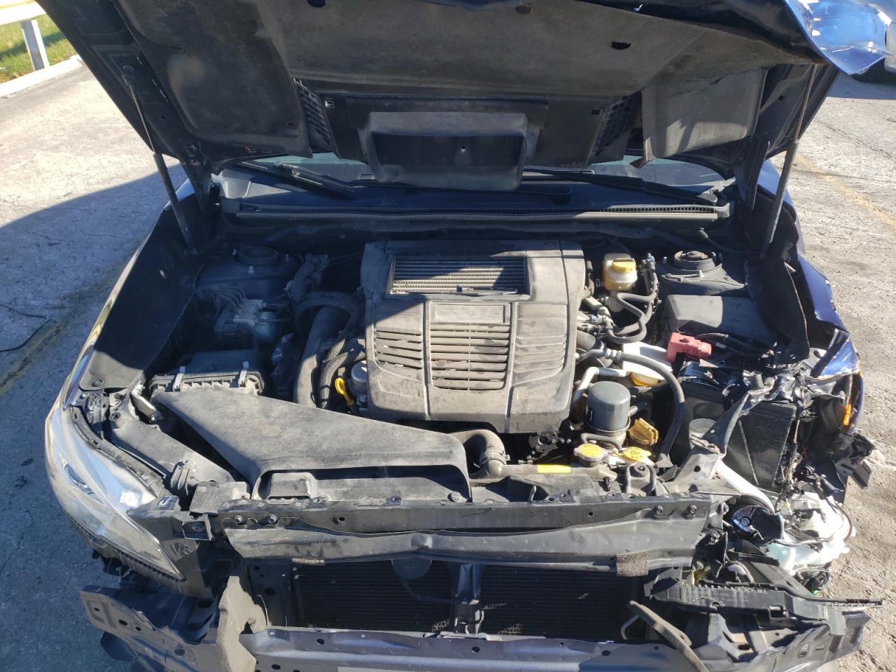 2020 Subaru WRX VIN JF1VA1B62L9804008 Copart auction photo, front end / side damage thumbnail 11
