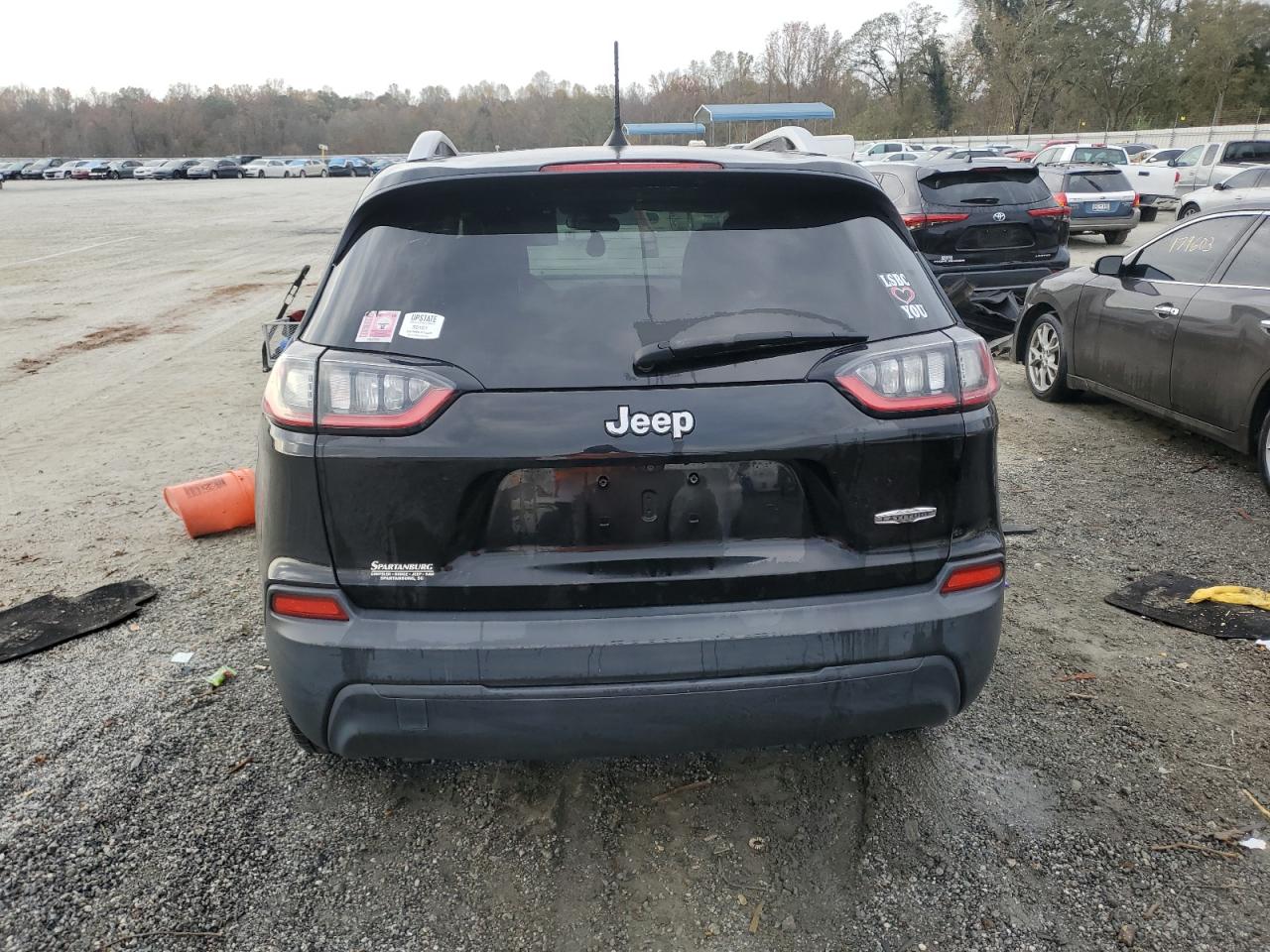 2019 Jeep Grand Cherokee VIN 1C4PJLCBXKD187284 Copart auction photo, front end damage thumbnail 6