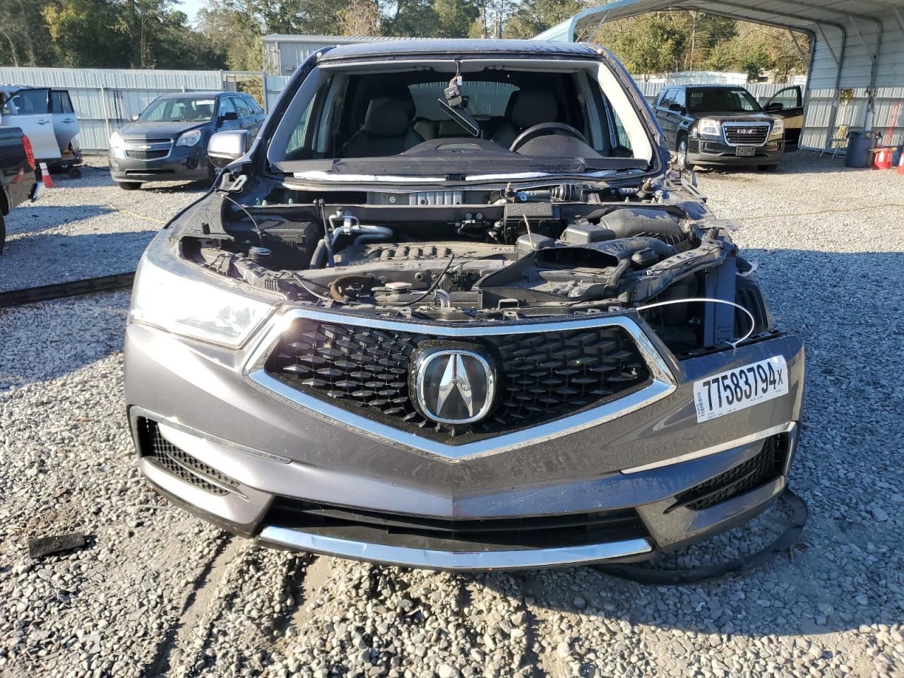 2020 Acura MDX VIN 5J8YD3H34LL006914 Copart auction photo, all over damage thumbnail 5