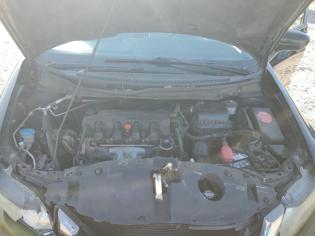 2014 Honda Civic VIN 19XFB2F82EE013702 Copart auction photo, front end / rear end damage thumbnail 11