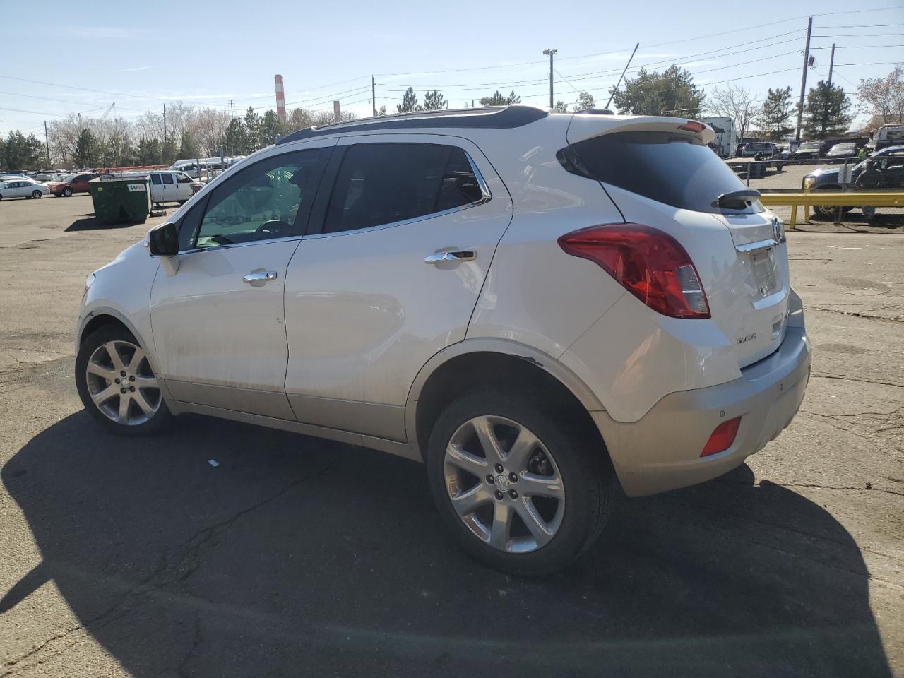 2016 Buick Encore VIN KL4CJHSB8GB573664 Copart auction photo, front end damage thumbnail 2