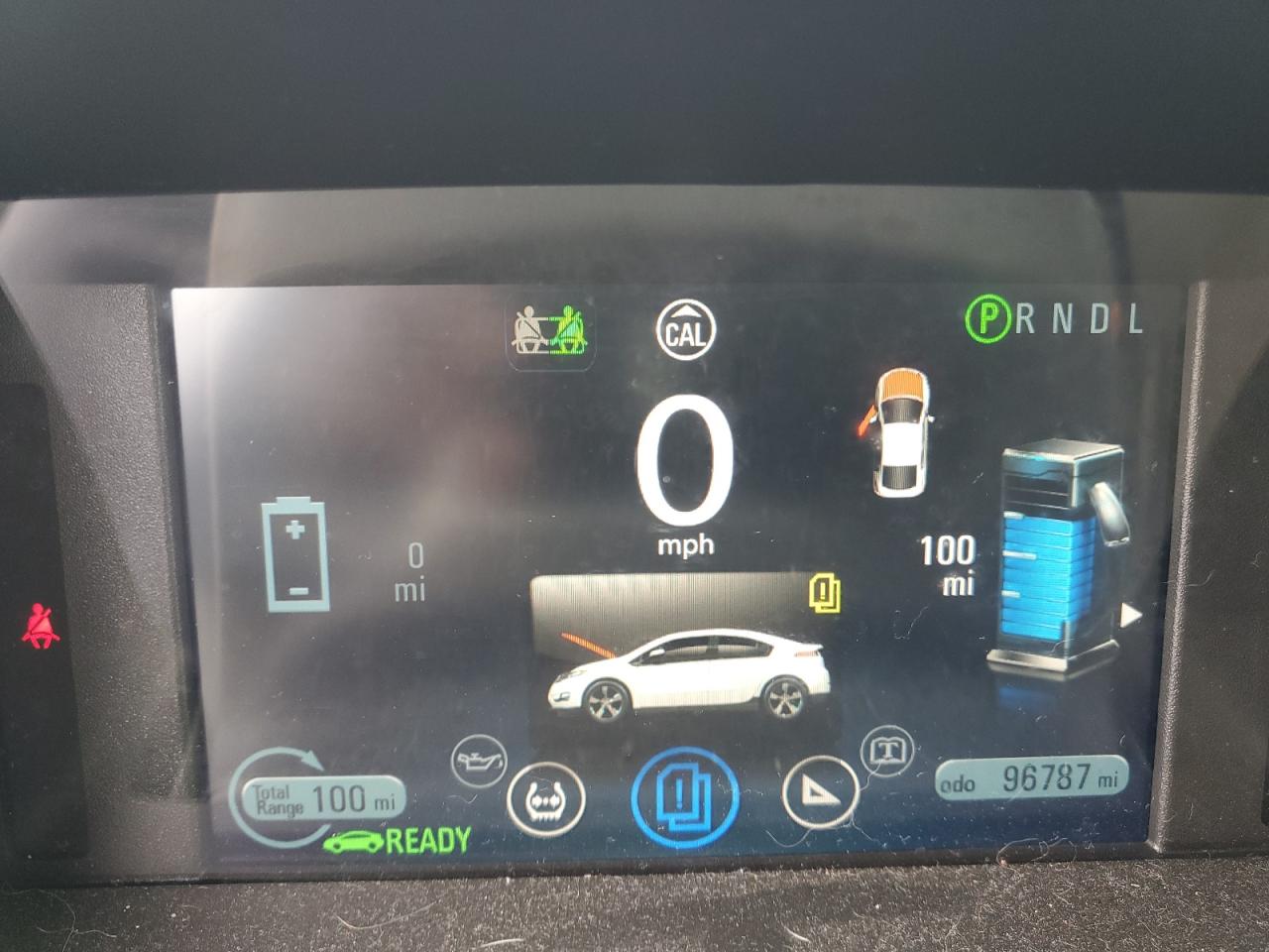 2013 Chevrolet Volt VIN 1G1RC6E46DU107882 Copart auction photo, front end damage thumbnail 9