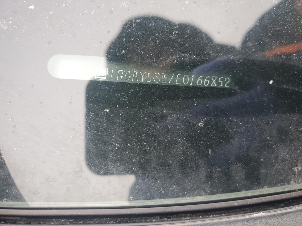 2014 Cadillac CTS VIN 1G6AY5S37E0166852 Copart auction photo, front end / side damage thumbnail 13