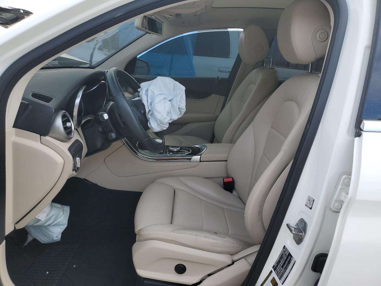 2019 Mercedes-Benz GLC VIN WDC0G4JB9KF611819 Copart auction photo, front end damage thumbnail 7