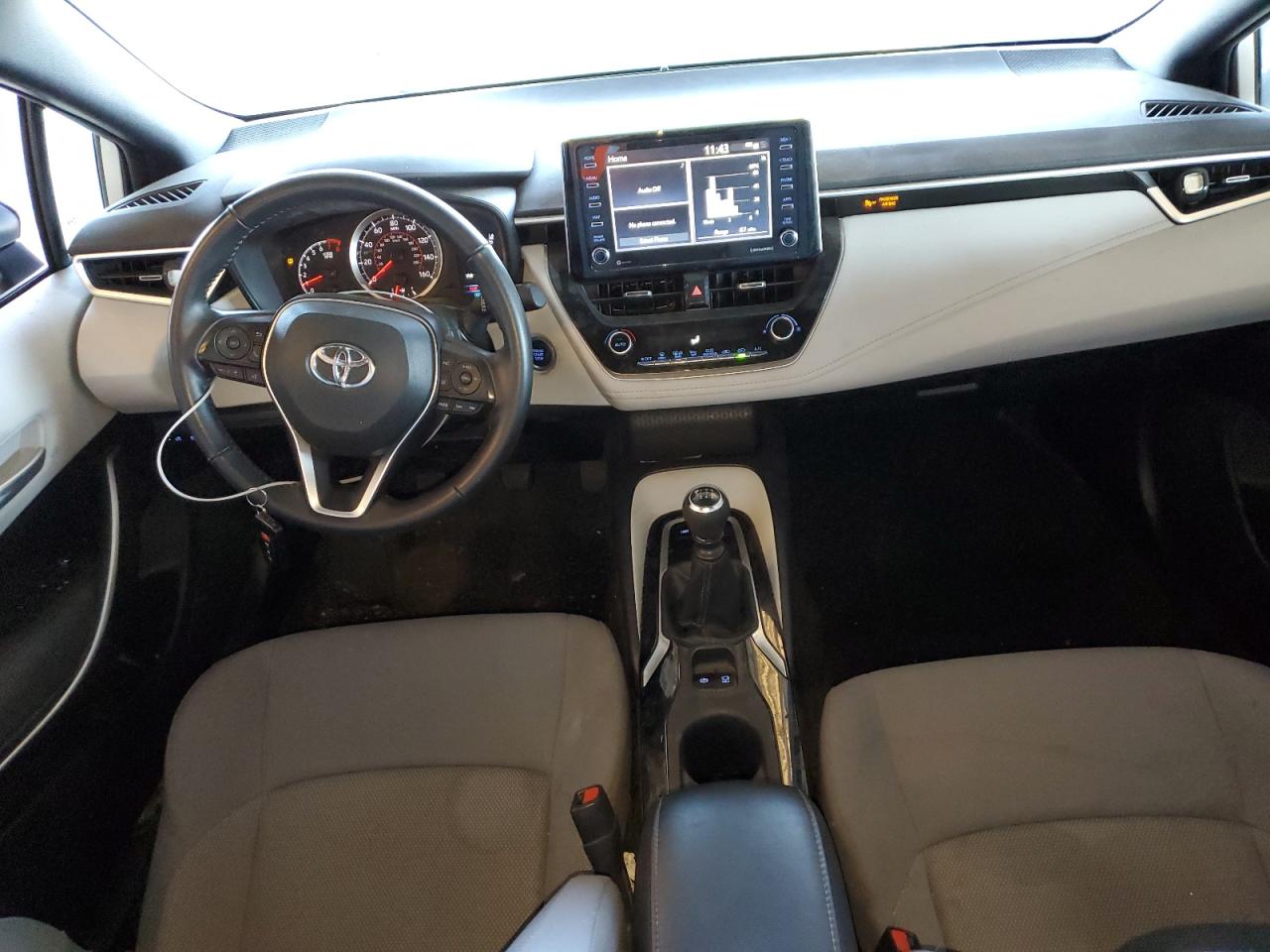 2021 Toyota Corolla VIN 5YFM4MCE8MP071382 Copart auction photo, rear end / side damage thumbnail 8