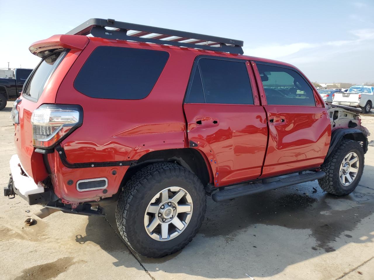 2016 Toyota 4Runner VIN JTEBU5JRXG5394204 Copart auction photo, all over damage thumbnail 3