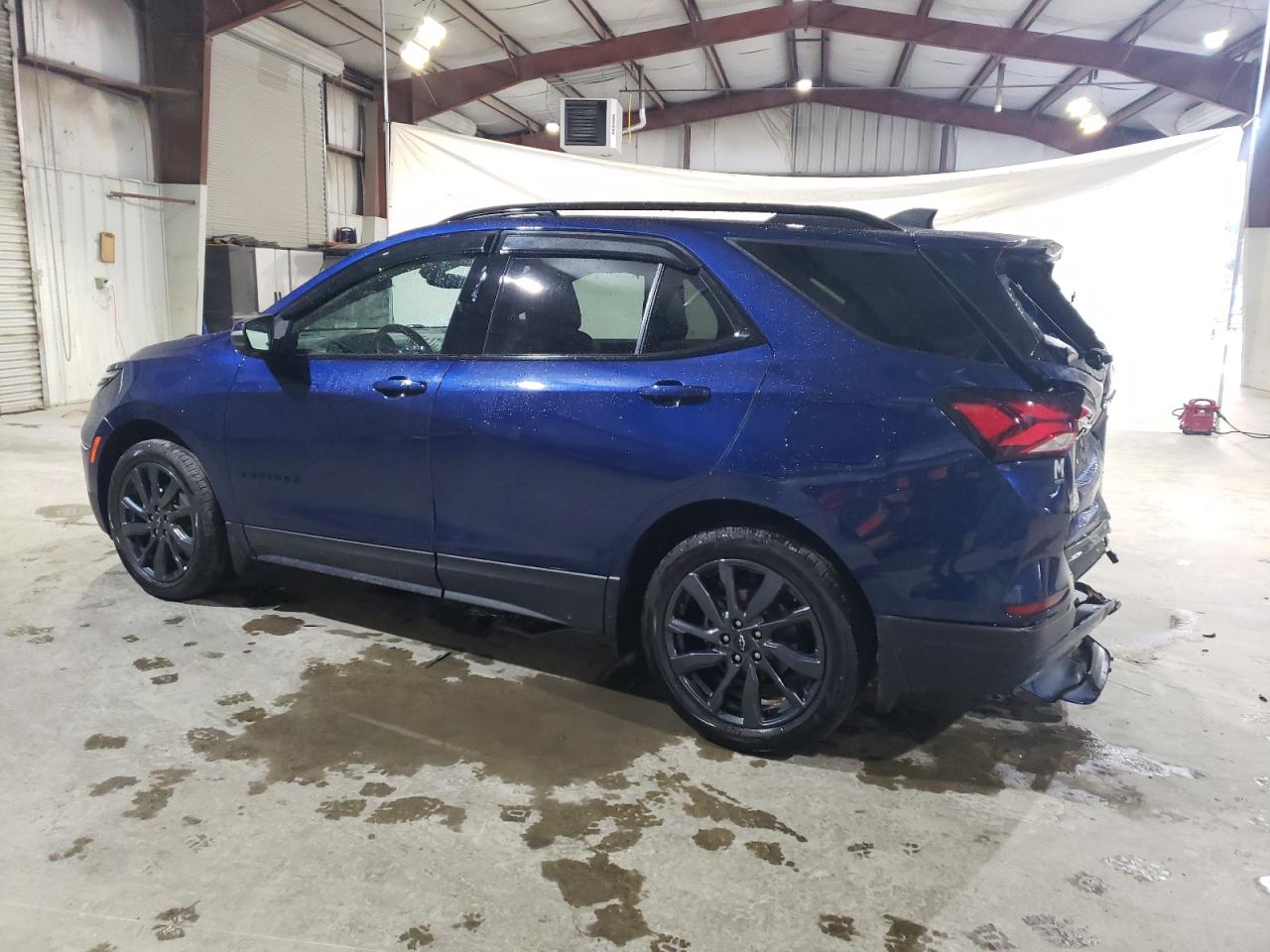 2022 Chevrolet Equinox VIN 3GNAXWEV9NS100970 Copart auction photo, rear end / side damage thumbnail 2