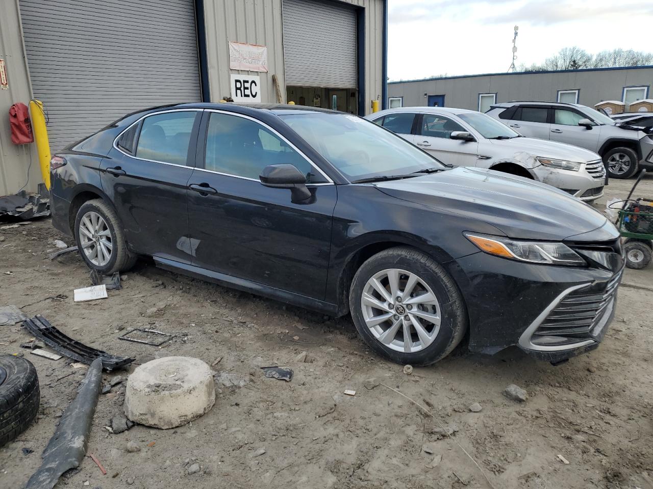 2021 Toyota Camry VIN 4T1C11BK2MU024454 Copart auction photo, front end / mechanical damage thumbnail 4