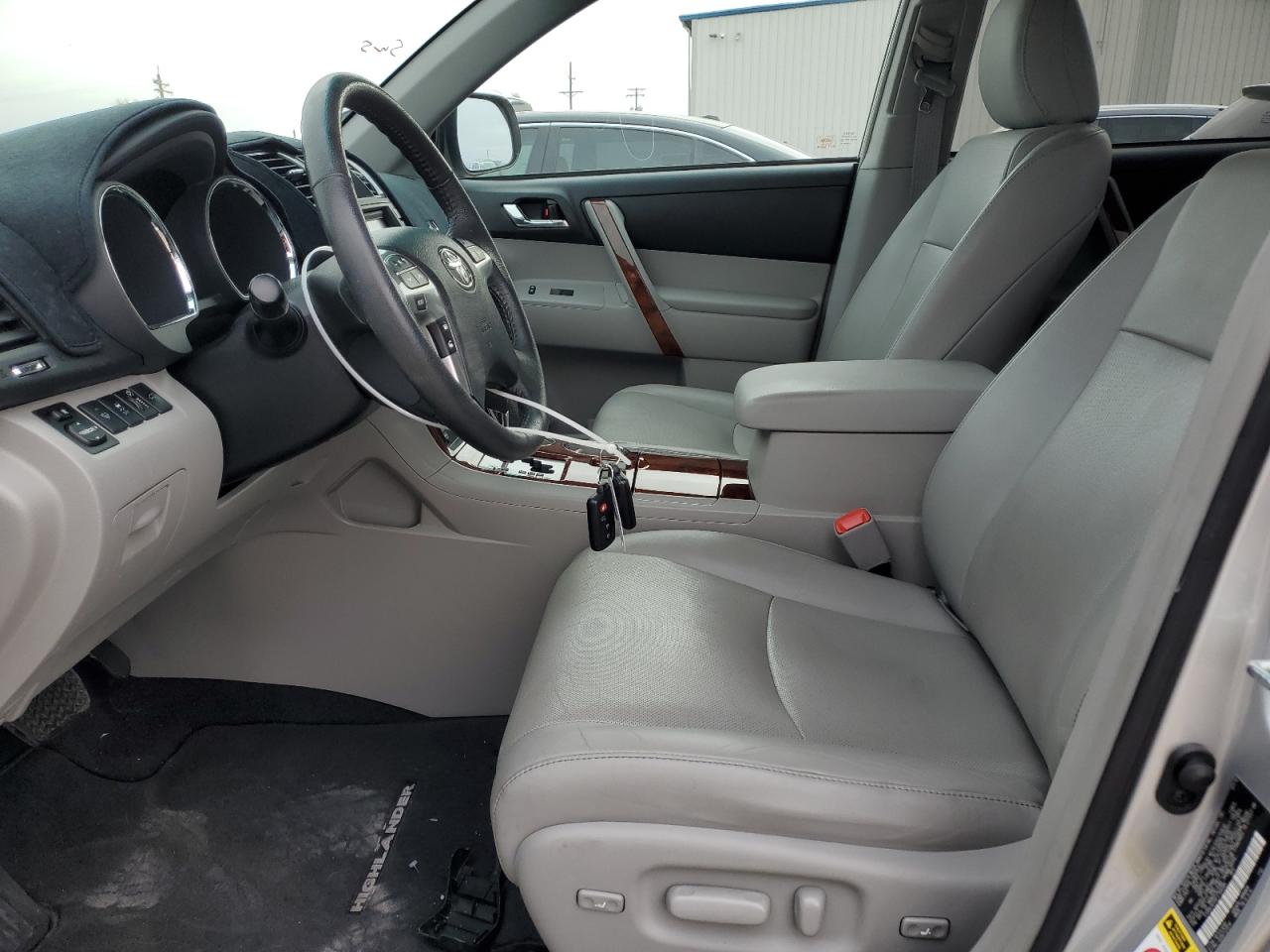 2012 Toyota Highlander VIN 5TDDK3EHXCS166085 Copart auction photo, front end / frame damage damage thumbnail 7