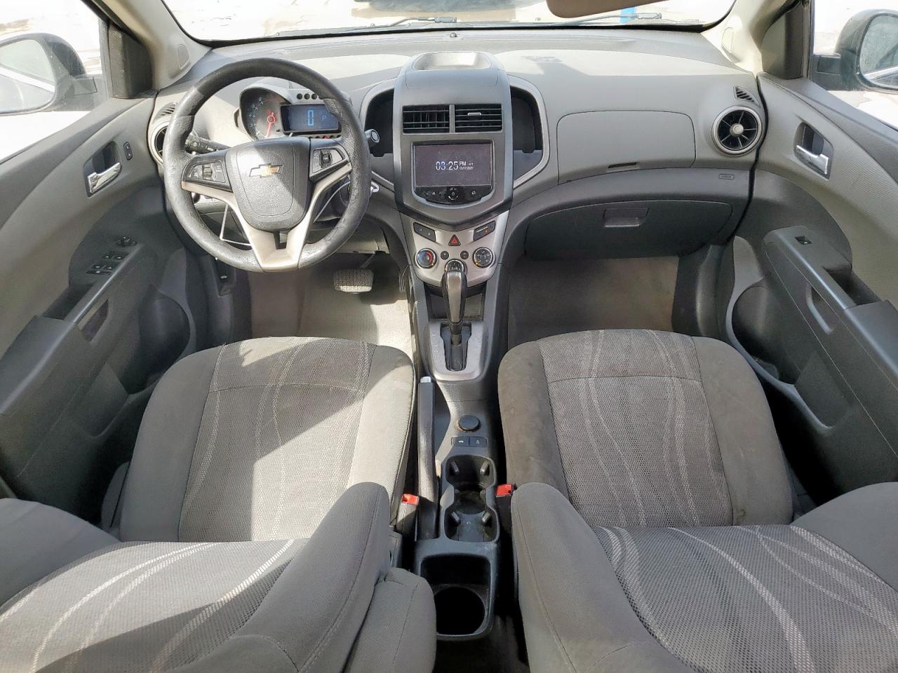 2015 Chevrolet Sonic VIN 1G1JC5SH9F4100748 Copart auction photo, front end / rear end damage thumbnail 8