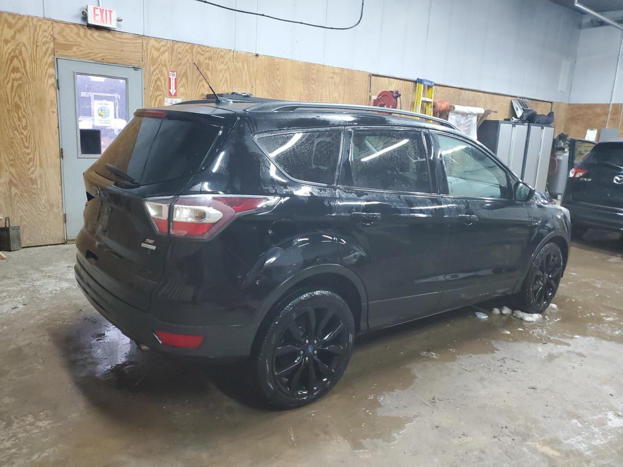 2017 Ford Escape VIN 1FMCU0GD6HUA79300 Copart auction photo, front end / mechanical damage thumbnail 3