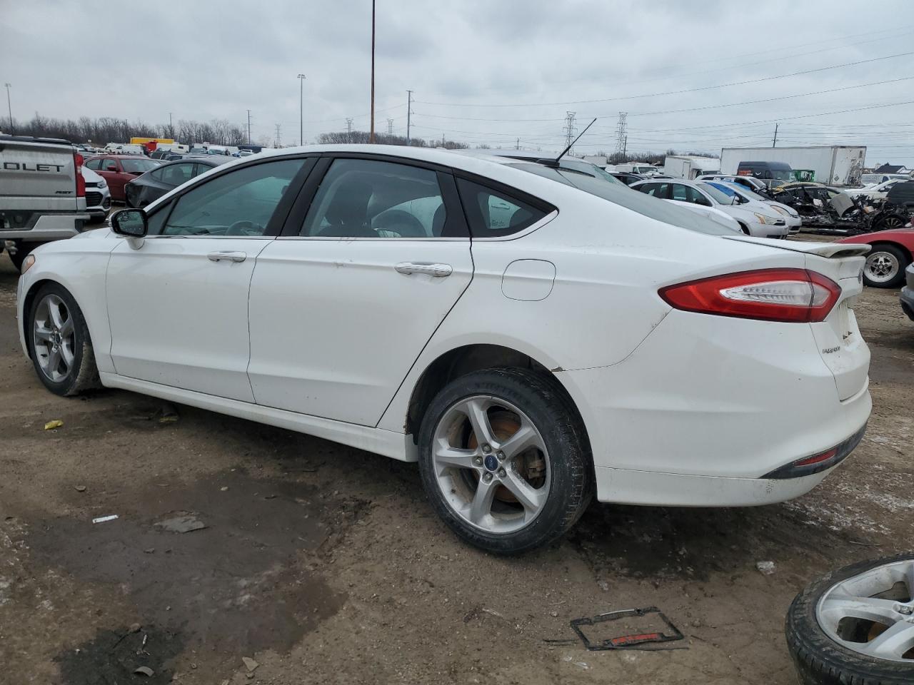 2014 Ford Fusion VIN 3FA6P0H7XER148757 Copart auction photo, front end damage thumbnail 2