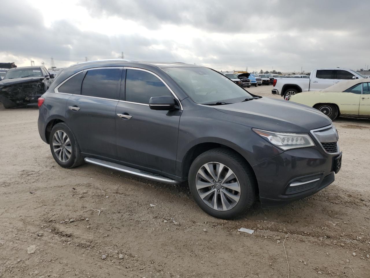 2016 Acura MDX VIN 5FRYD3H44GB013182 Copart auction photo, mechanical damage thumbnail 4