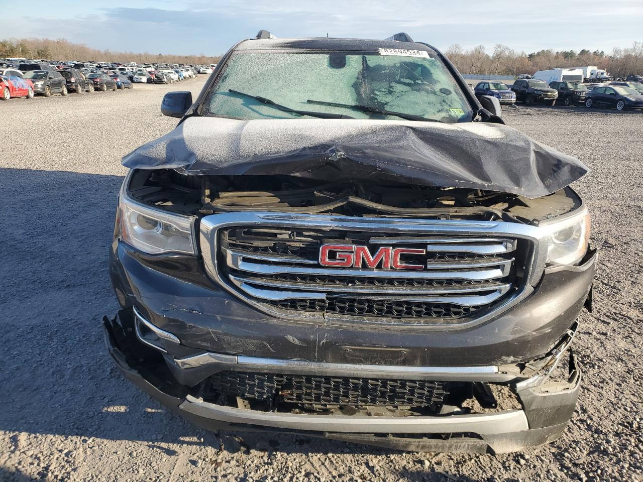 2017 GMC Acadia VIN 1GKKNLLS1HZ138893 Copart auction photo, front end / minor dent/scratches damage thumbnail 5