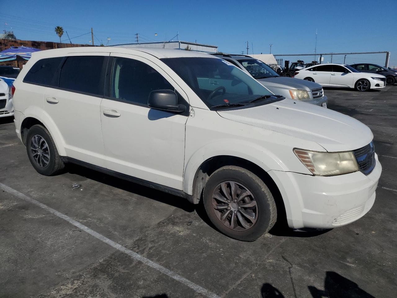 2010 Dodge Journey VIN 3D4PG4FBXAT155737 Copart auction photo, rear end damage thumbnail 4