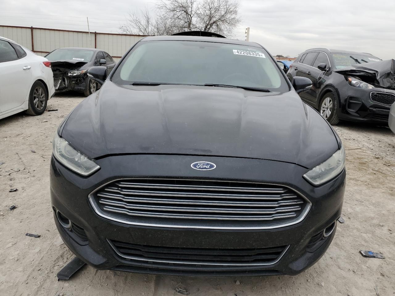 2013 Ford Fusion VIN 3FA6P0HR7DR105705 Copart auction photo, rear end / minor dent/scratches damage thumbnail 5