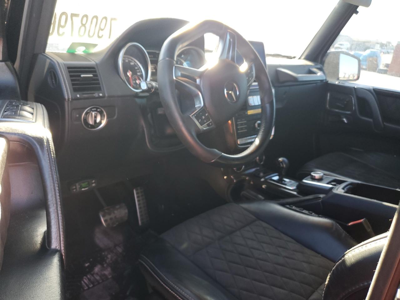 2017 Mercedes-Benz G-klasse VIN WDCYC5FF5HX281468 Copart auction photo, water/flood damage thumbnail 8