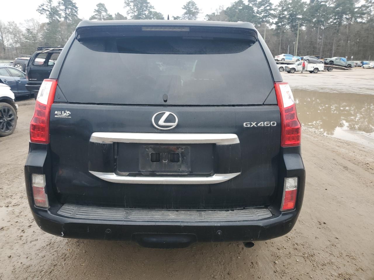 2011 Lexus GX VIN JTJBM7FX2B5019016 Copart auction photo, front end damage thumbnail 6
