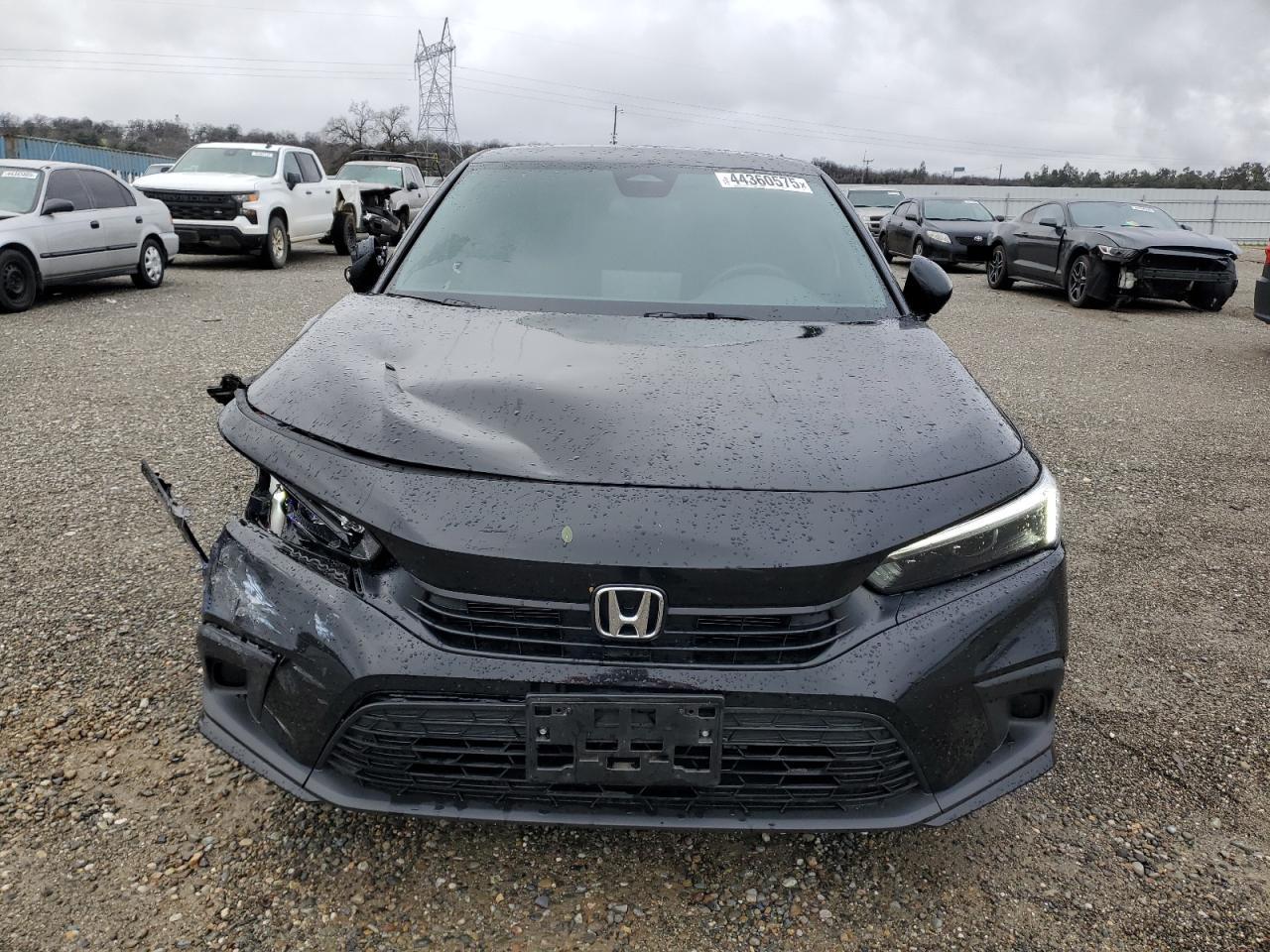 2024 Honda Civic VIN 2HGFE2F52RH582445 Copart auction photo, front end / side damage thumbnail 5